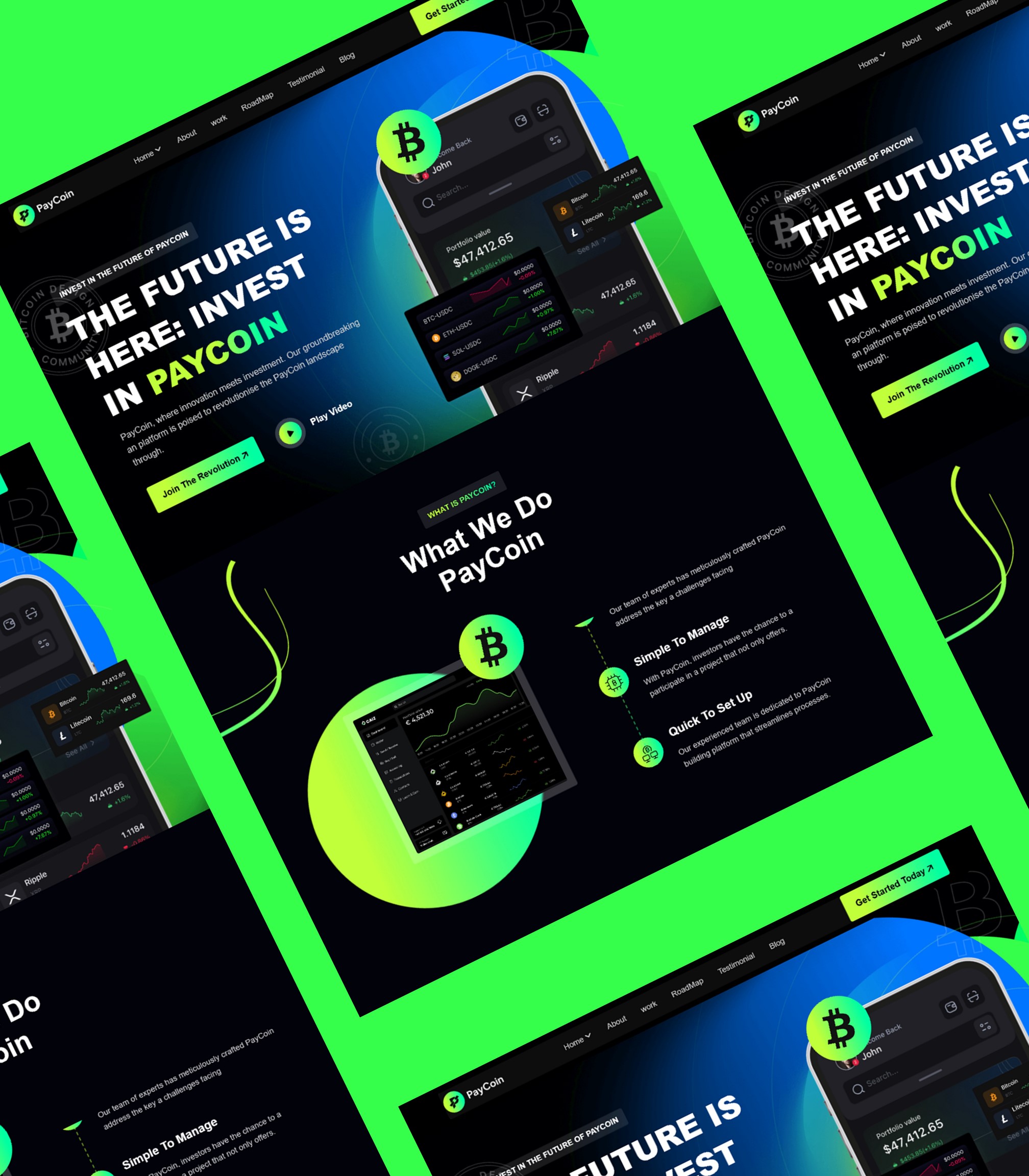 crypo - crypto investment script image